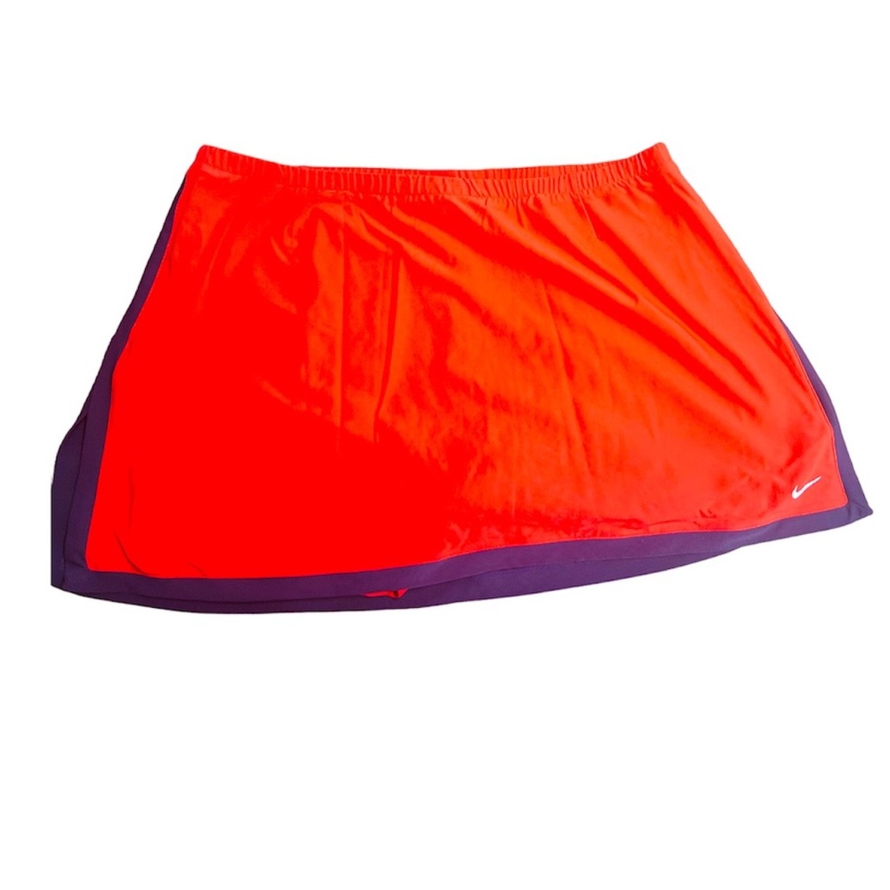 Nike Tennis Skort Orange & Navy Women’s Size XL